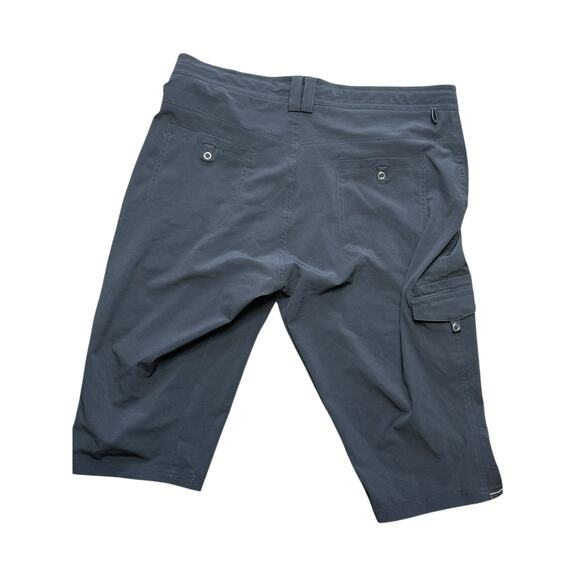 Zoic Cycling Shorts Men M Charcoal Gray Cargo - Picture 2 of 8